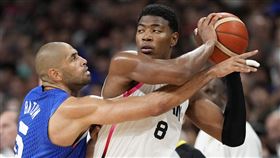 ▲八村壘將提前離隊進行治療。（圖／美聯社／達志影像）