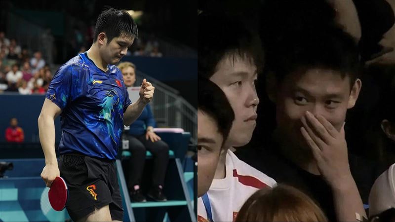 中國男單好手落後有人偷笑　肉搜是自家人
