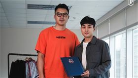 ▲領航猿簽下首輪新秀陳力生。（圖／桃園璞園領航猿球團提供）