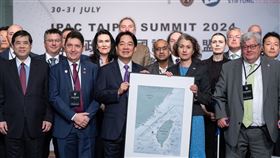 總統賴清德出席IPAC年會(總統府提供)