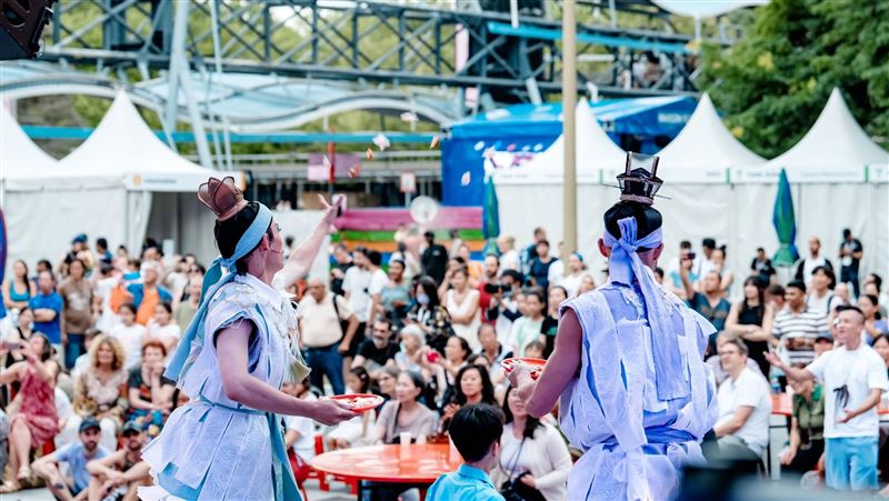 展新藝文化奧運高喊Welcome to Taiwan！