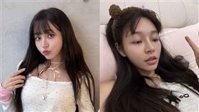 林襄在threads分享自己膀胱炎發作在家養病的照片。（圖／翻攝自threads）