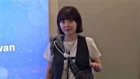 泫雅來台。（圖／翻攝三立新聞台）