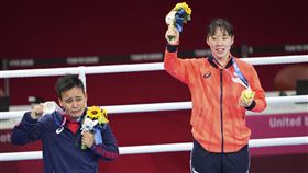 ▲曾在東京奧運資格賽被林郁婷擊敗，日本女子拳擊奧運金牌得主入江聖奈力挺她。（圖／美聯社／達志影像）