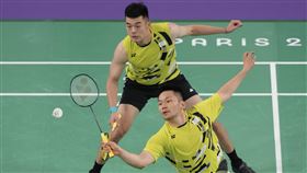 ▲台灣羽球男雙「麟洋配」王齊麟、李洋，巴黎奧運打入金牌戰。（圖／中華奧會提供）