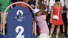 台灣高球好手潘政琮第2輪後9洞火力全開，排名一口氣衝到並列第5名。（圖／中華奧會提供）