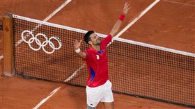 ▲喬科維奇（Novak Djokovic）晉級巴黎奧運網球男單金牌戰。（圖／美聯社／達志影像）