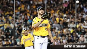 ▲中信兄弟先發投手艾士特。（圖／記者劉彥池攝影）