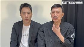 余天後台受訪，打男記者一巴掌。（圖／記者鄭尹翔攝影）