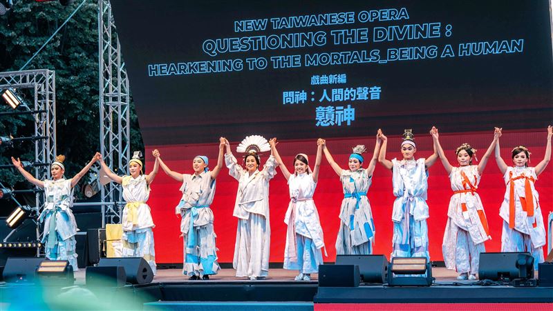 臺式溫暖唱進文化奧運　真摯情感感動全場