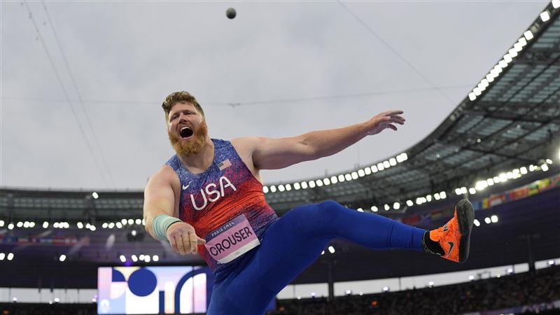 美鉛球名將克勞什奪金　締奧運三連霸紀錄