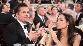 安潔莉娜裘莉與布萊德彼特離婚撕破臉。（圖／美聯社／達志影像）