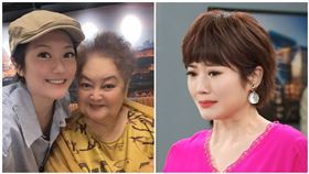 劉曉憶（左）與媽媽孔蘭薰。（圖／翻攝自劉曉憶臉書、三立提供）