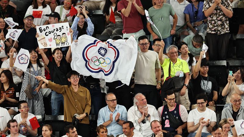 羽球男雙金牌戰 台灣球迷高喊Team Taiwan
