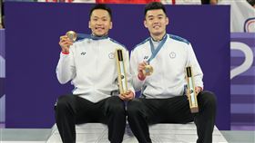 ▲巴黎奧運，李洋／王齊麟「麟洋配」拿下金牌完成二連霸。（圖／中華奧會提供）