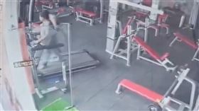 印度,跑步機,健身房,心臟病,身亡翻攝x