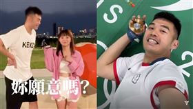 王齊麟、陳詩媛。（圖／翻攝自陳詩媛IG）