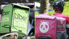 Uber Eats、Foodpanda兩大外送平台合併案熱議。（圖／資料照）