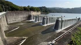 鯉魚潭水庫，溢流，滿水位，放水(圖／翻攝畫面)