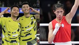 李洋、王齊麟、林郁婷。（圖／中華奧會提供）