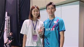 ▲台灣羽球好手邱相榤即將搭檔王齊麟，女友是跆拳道好手羅嘉翎。（圖／翻攝自邱相榤IG）