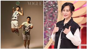 陳亞蘭、李洋、王齊麟。（圖／翻攝自IG、VOGUE提供）
