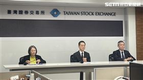 證交所總經理簡立忠（中）。（圖／記者王翊綺攝影）