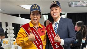 埔鹽順澤宮冠軍帽，麟洋配也有一頂，王齊麟，李洋十大傑出青年同梯，宋明哲(圖／翻攝畫面)