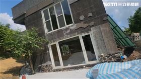 南投,國姓,竹坑巷,傾斜,民宅,地基下陷,受災戶（圖／翻攝畫面）