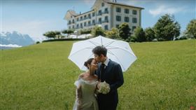 傅冠傑遠赴瑞士舉辦婚禮。（圖／翻攝自FU LOVE YT頻道）