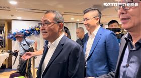 侯友宜宴請立委討論市政議題。（圖／記者詹宜庭攝影）