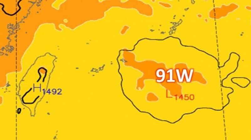 低壓帶逐漸靠近！專家示警1地有豪雨機率