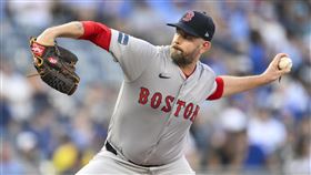 ▲派克斯頓（James Paxton）相隔48天再投滿6局，拿下轉戰紅襪首勝。（圖／美聯社／達志影像）