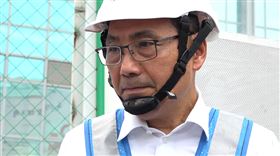 侯友宜今日特別前往視察環狀線復原工程施工情形。（圖／新北市府提供）