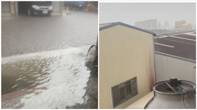 新/雨炸台南!淹水災情曝光 網:才清完