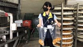 大溪品阜食品行「硬干」驗出含有「過氧化氫」。
（圖／桃園市政府衛生局提供）