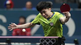 巴黎奧運台灣桌球好手林昀儒。（圖／中華奧會）