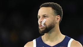 ▲柯瑞（Stephen Curry）本屆奧運表現不盡理想。（圖／美聯社／達志影像）