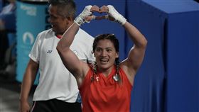 台灣拳擊好手陳念琴收下銅牌，締造個人奧運生涯最佳成績。（圖／中華奧會提供）