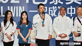 ▲巴黎奧運射擊選手李孟遠受訪。（圖／記者劉彥池攝影）