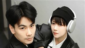 陳紫函力挺老公戴向宇。（圖／LiTV、壹定娛樂提供）