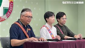 ▲民進黨副秘書長楊懿珊（中）出席「臺灣原住民族正名30周年」原住民族日市集宣傳記者會（圖／記者高逸帆攝影）