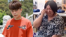 蔡阿嘎、蘿拉。（圖／翻攝自蔡阿嘎臉書、YouTube）