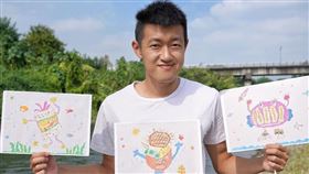 牛排在社群中表示自己撞臉中國羽球選手王昶。（圖／翻攝自牛排IG）