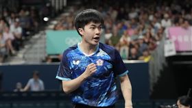 巴黎奧運台灣男團莊智淵。（圖／中華奧會）