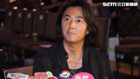 鄭伊健來台灣宣傳演唱會。（圖／記者鄭孟晃攝影）