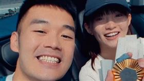 王齊麟、陳詩媛。（圖／翻攝自王齊麟IG）