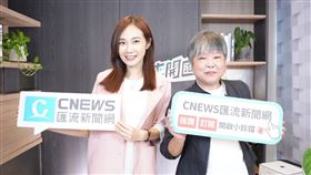 楊寶楨接受主持人黃光芹《CNEWS匯流新聞網》政論live直播節目《中午來開匯》專訪。（圖／CNEWS匯流新聞網提供）