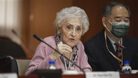 2030雙語國家政策第一次諮詢會議（1）「2030雙語國家政策第一次諮詢會議」23日召開，空中英語教室創辦人彭蒙惠出席。（總統府提供）中央社記者葉素萍傳真　109年11月23日