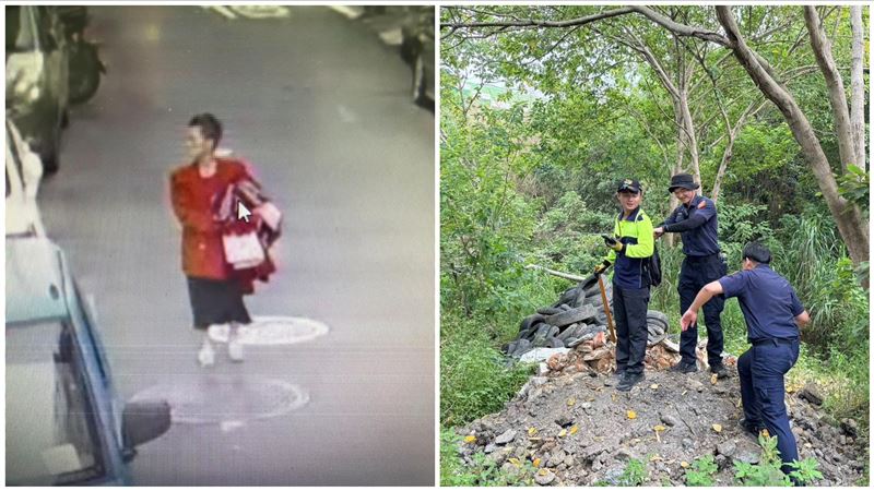 魔神？三重嬤失蹤4天！新竹山坡水溝尋獲